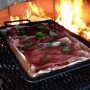 RECEPT: Pečeme pizzu v zahradním krbu